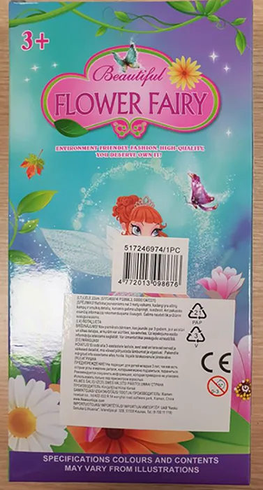 Bambola di plastica «Beautiful Flower Fairy» — foto 2 dell'alert A12/01124/20