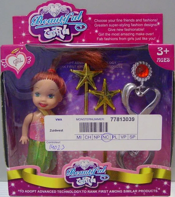 Bambola di plastica «Beautiful Girl» — foto 2 dell'alert A12/0036/14