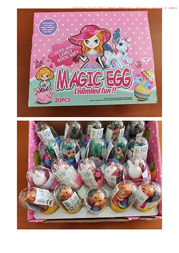 Bambola di plastica «BEAUTIFUL MAGIC EGG» (JokiTime)