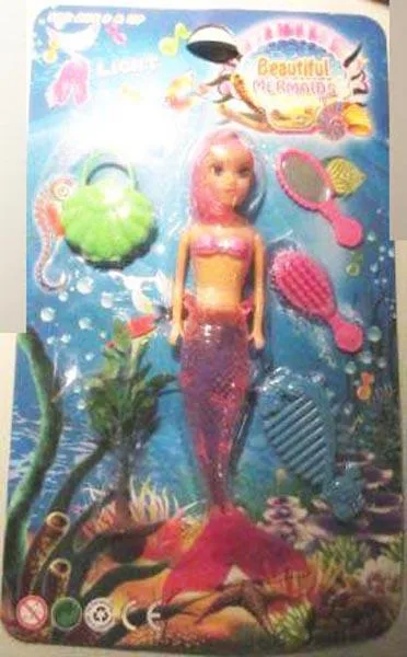 Bambola di plastica «Beautiful MERMAIDS» (Unknown)