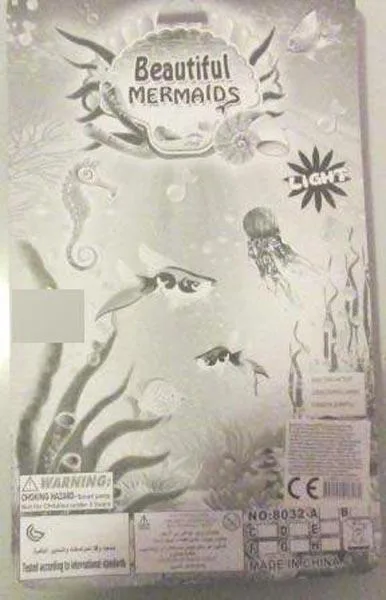 Bambola di plastica «Beautiful MERMAIDS» — foto 2 dell'alert A12/1105/16