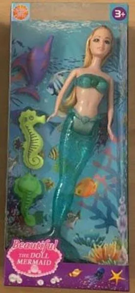 Bambola di plastica «Beautiful The Doll Mermaid» (Ronge Toys)
