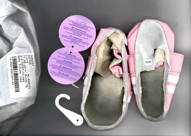 Scarpe per bambini «Beauty Baby - Baby Krabbelschuhe» — foto 2 dell'alert A12/0650/14