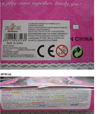 Bambola di plastica «Beauty Charm is infinite» — foto 2 dell'alert A12/00009/24
