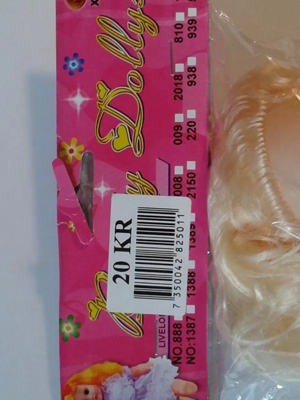 Bambola di plastica «Beauty Dollys» (Xie Tai)