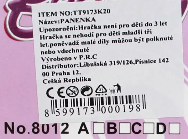 Bambola di plastica «Beauty Fashion» — foto 2 dell'alert A12/01521/20
