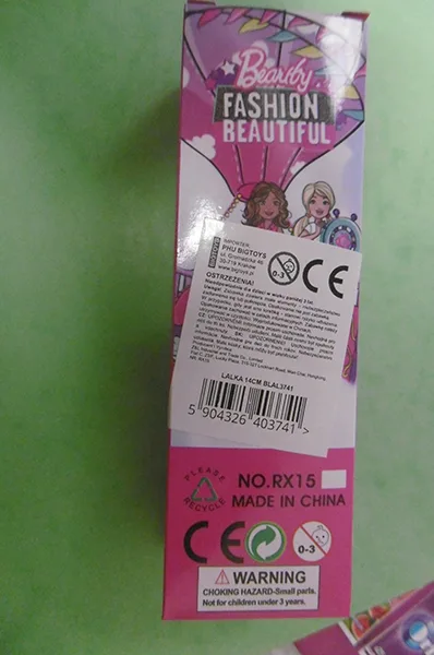 Bambola di plastica «Beauty FASHION BEAUTIFUL» — foto 3 dell'alert A12/01201/23