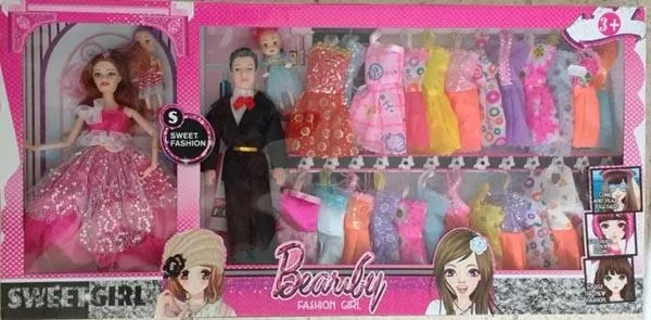 Bambole di plastica «Beauty Fashion Girl» (Unknown)