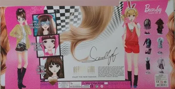 Bambole di plastica «Beauty Fashion Girl» — foto 3 dell'alert A12/1469/17