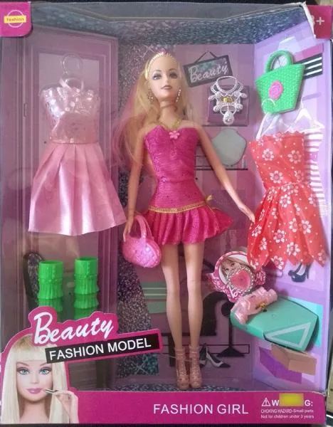 Bambola in plastica con accessori «BEAUTY Fashion Model / Fashion Girl» (Unknown)
