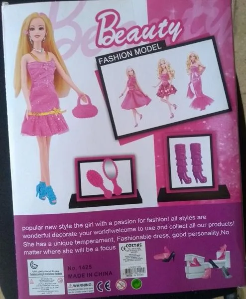 Bambola in plastica con accessori «BEAUTY Fashion Model / Fashion Girl» — foto 2 dell'alert A12/1412/18