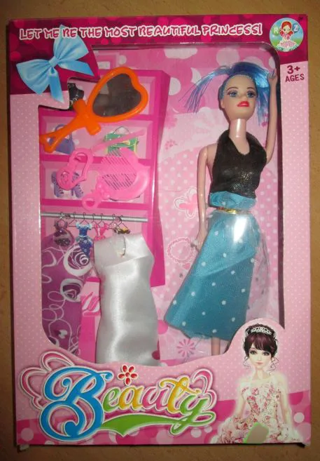Bambola in plastica con accessori «Beauty, Fashion Princess with you»