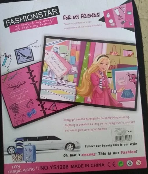 Bambola in plastica con accessori «Beauty Fashionstar» — foto 2 dell'alert A12/1408/18