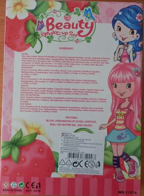 Set di trucco per bambini «Beauty make-up set» — foto 2 dell'alert A12/0831/14