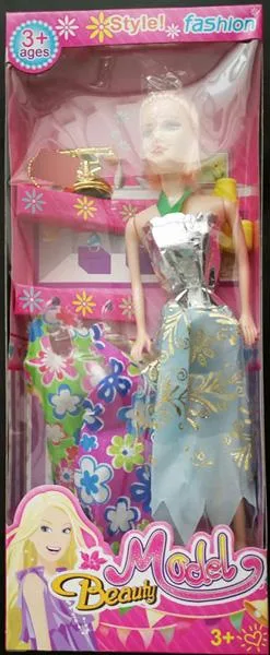 Bambola in plastica con accessori «Beauty Model» (Unknown)