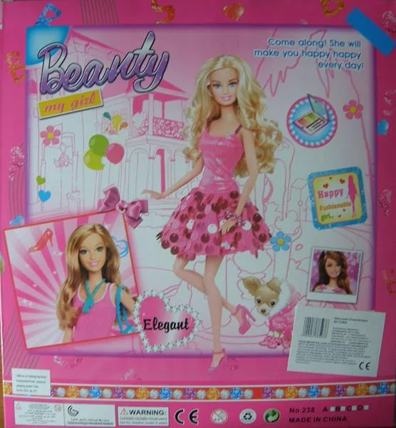 Bambola in plastica con accessori «Beauty my girl» — foto 2 dell'alert A12/1799/18