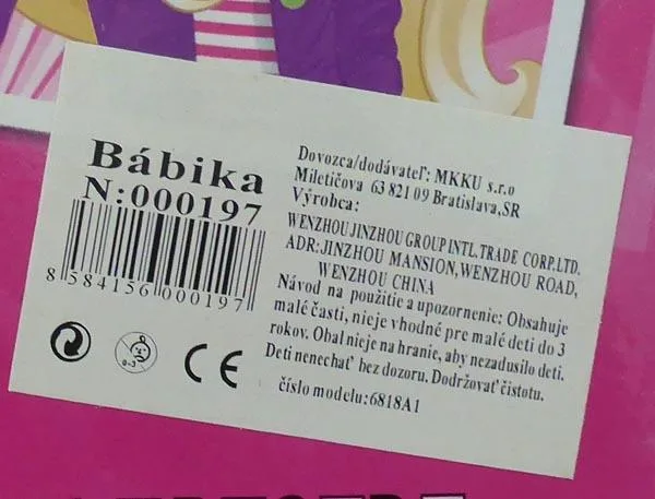 Bambola di plastica «Beauty Princess Girl, Fashion Angel» — foto 2 dell'alert A12/1449/17