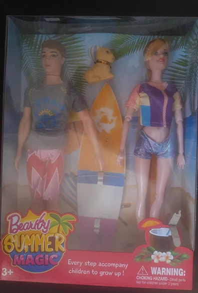 Bambola di plastica «Beauty summer magic»