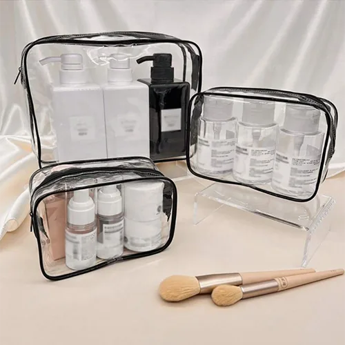 Set di sacchetti di plastica «Beauty tools, 3 waterproof plastic bags»