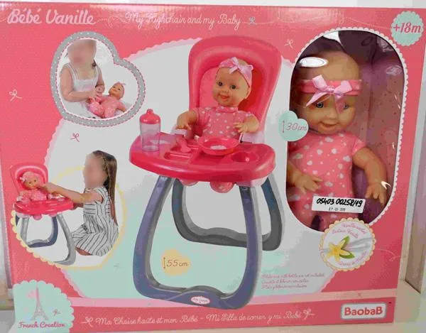 Set di bambole per bambini «Bebe Vanille» (Baobab)