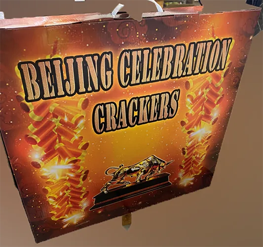 Fuochi d'artificio «Beijing Celebration Crackers» (Salon Roger Fireworks)