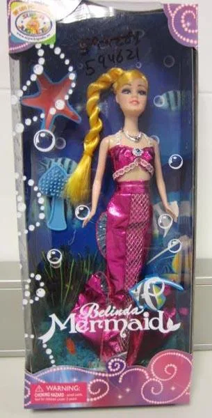 Bambola di plastica «Belinda Mermaid» (Jiali Toys, Superjuguetes)