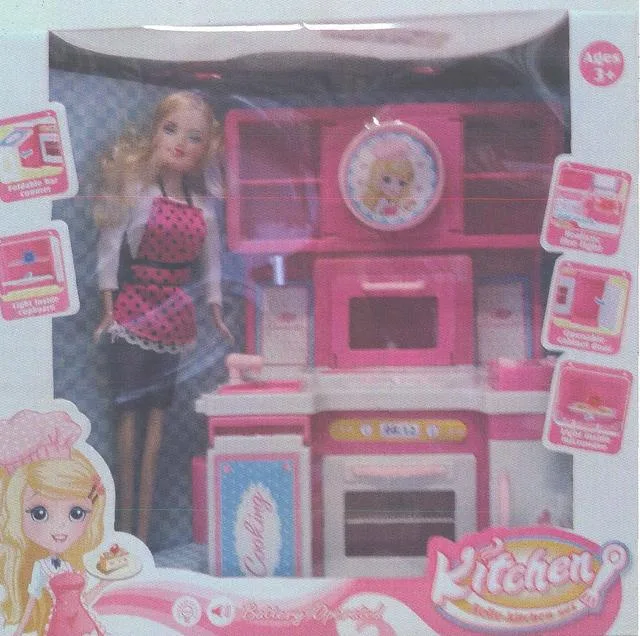 Set da cucina con bambola di plastica &amp; #13; &amp; #13; «Belle Kitchen Set» — foto 2 dell'alert A12/0236/13