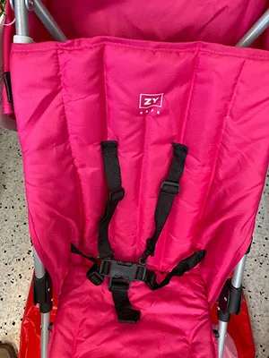 Passeggino per bambini «BENGAL ROAD2 ZY SAFE PINK STROLLER» (Zippy (ZY))