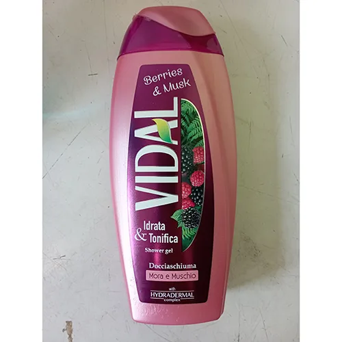 Gel doccia «Berries &amp; Musk, Idrata &amp; Tonifica» (Vidal)