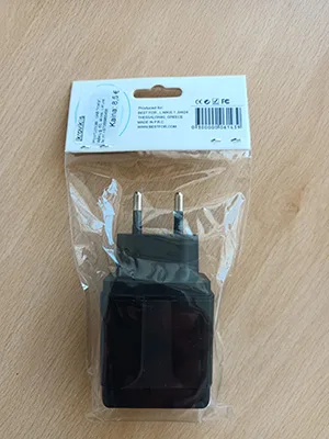 Caricabatterie USB «BEST FOR» — foto 2 dell'alert A12/00981/23