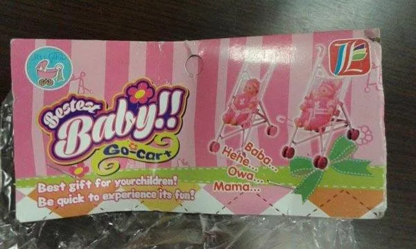 Passeggino giocattolo «Bestest Baby Go Cart» — foto 3 dell'alert A12/1391/19