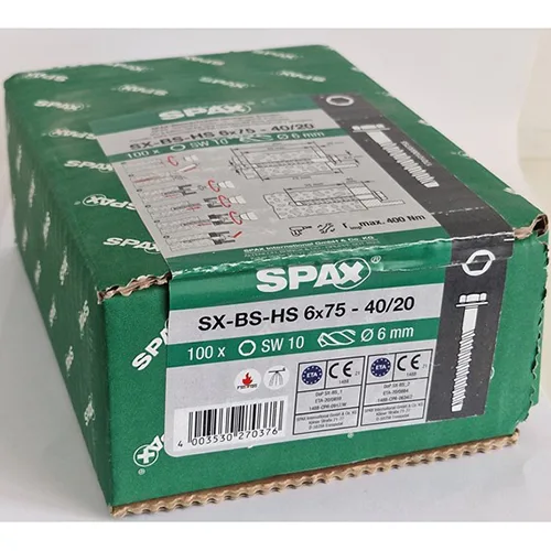Vite di calcestruzzo «Betonschraube Kopfformen HS, SK, RK, RKG, IG, AG» (SPAX)