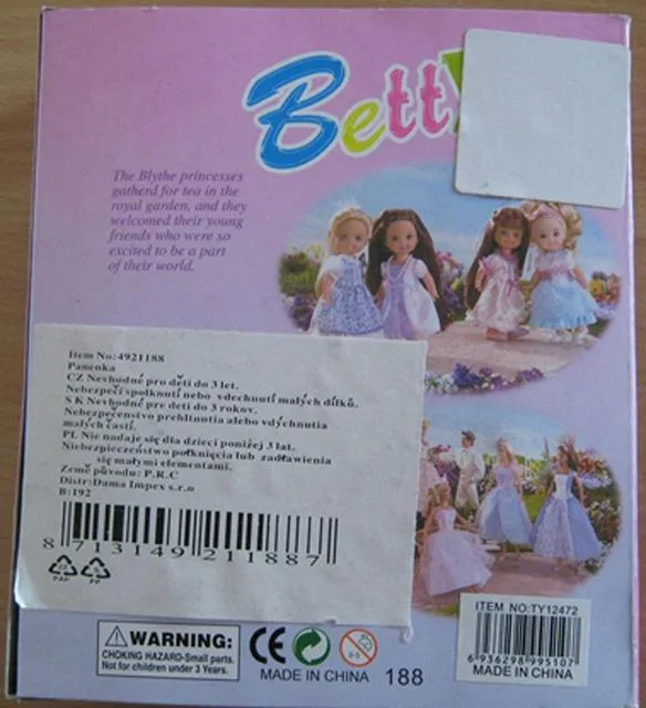 Bambole di plastica «Betty» (Unknown)