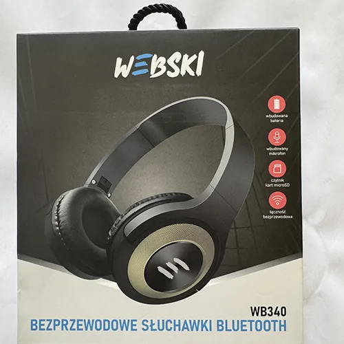 Cuffie senza fili «Bezprzewodowe Sluchawki Bluetooth» (Webski)