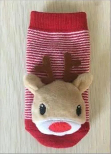 Calzini animali con sonaglio per bambini «BG Xmas Rattle Socks» (Primark)