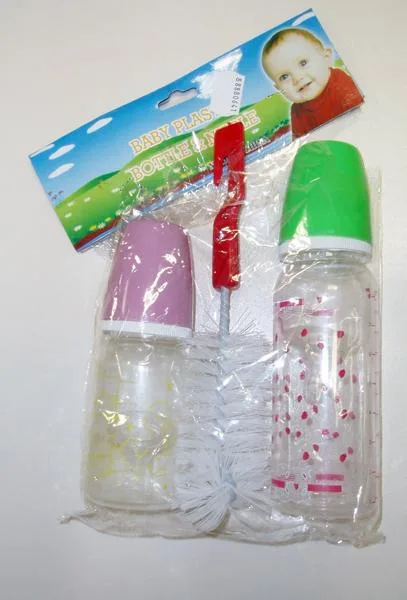 Biberon con detergente – "Biberon in plastica e capezzolo" (Unknown)