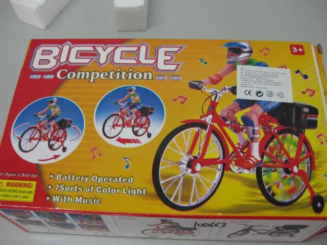 Bicicletta giocattolo – Ciclista in plastica con bicicletta (Bicycle Competition)