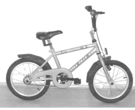 Bicicletta per bambini KENZEL Flash Stile eccellente 16" (KENZEL)