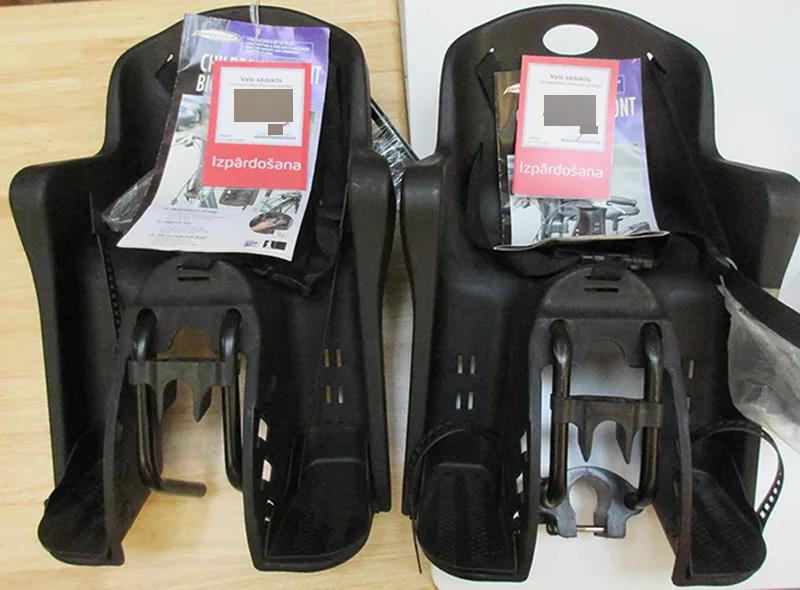 Seggiolino bici per bambini «Bicycle Gear, Children's front bicycle seat» (A.I.&amp;E., BQ)