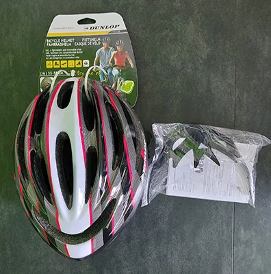 Casco da bicicletta «Bicycle helmet / casque de vélo» (Dunlop)