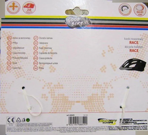 Casco da bicicletta «Bicycle helmet RACE» — foto 3 dell'alert A12/0519/17