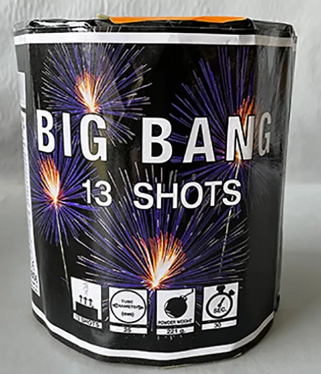 Fuochi d'artificio «Big Bang 13 Shots» — foto 3 dell'alert A11/00092/22