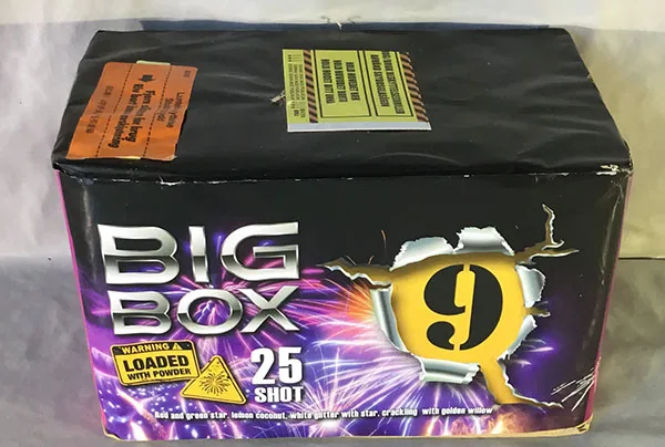 Fuochi d'artificio «Big Box 9» (Fyrværkerieksperten a/s)