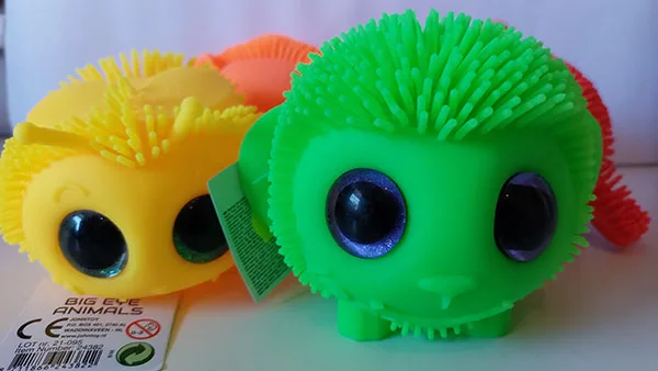 Giocattolo di puffer «Big eye animals» (JOHNTOY)