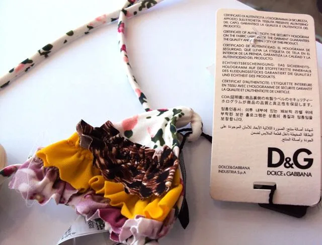Bikini da ragazza (D&amp;G Dolce &amp; Gabbana)