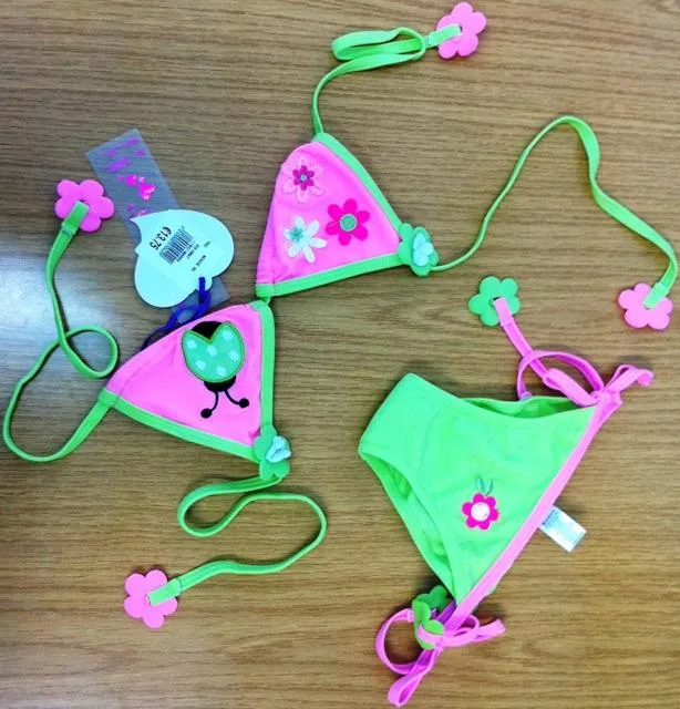 Bikini della ragazza (Rosso Kids)
