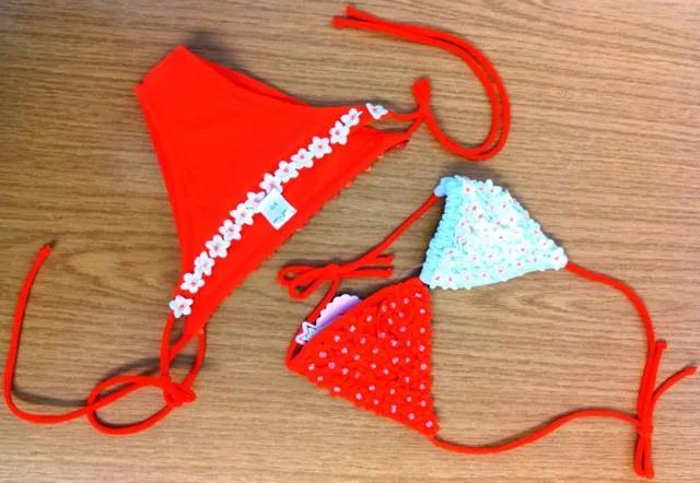 Bikini per bambini (Power Flower)
