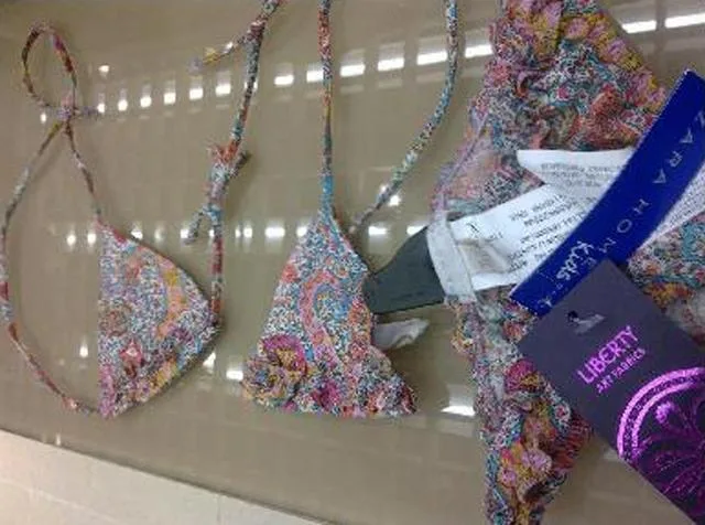 Bikini per ragazze &amp; #13; &amp; #13; (LIBERTY ART FABRICS. ZARA HOME KIDS)