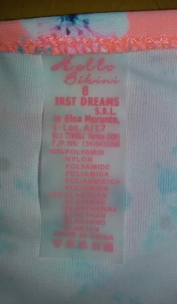 Bikini per ragazze — foto 2 dell'alert A12/1009/18