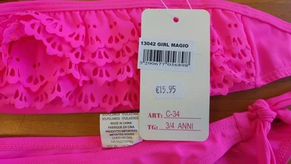 Bikini per ragazze — foto 3 dell'alert A12/1727/16